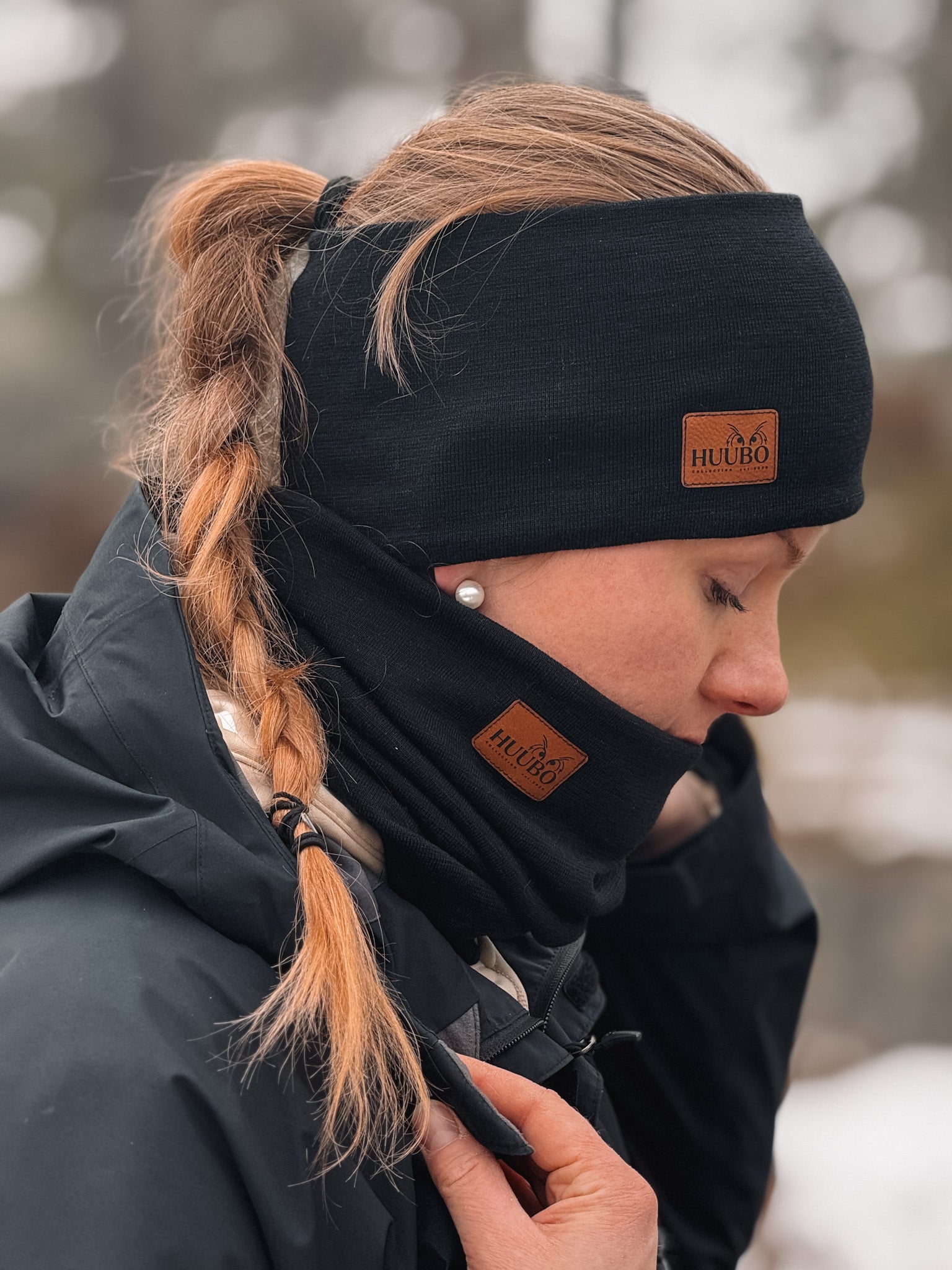 Merinovillatuubihuivi HOHE