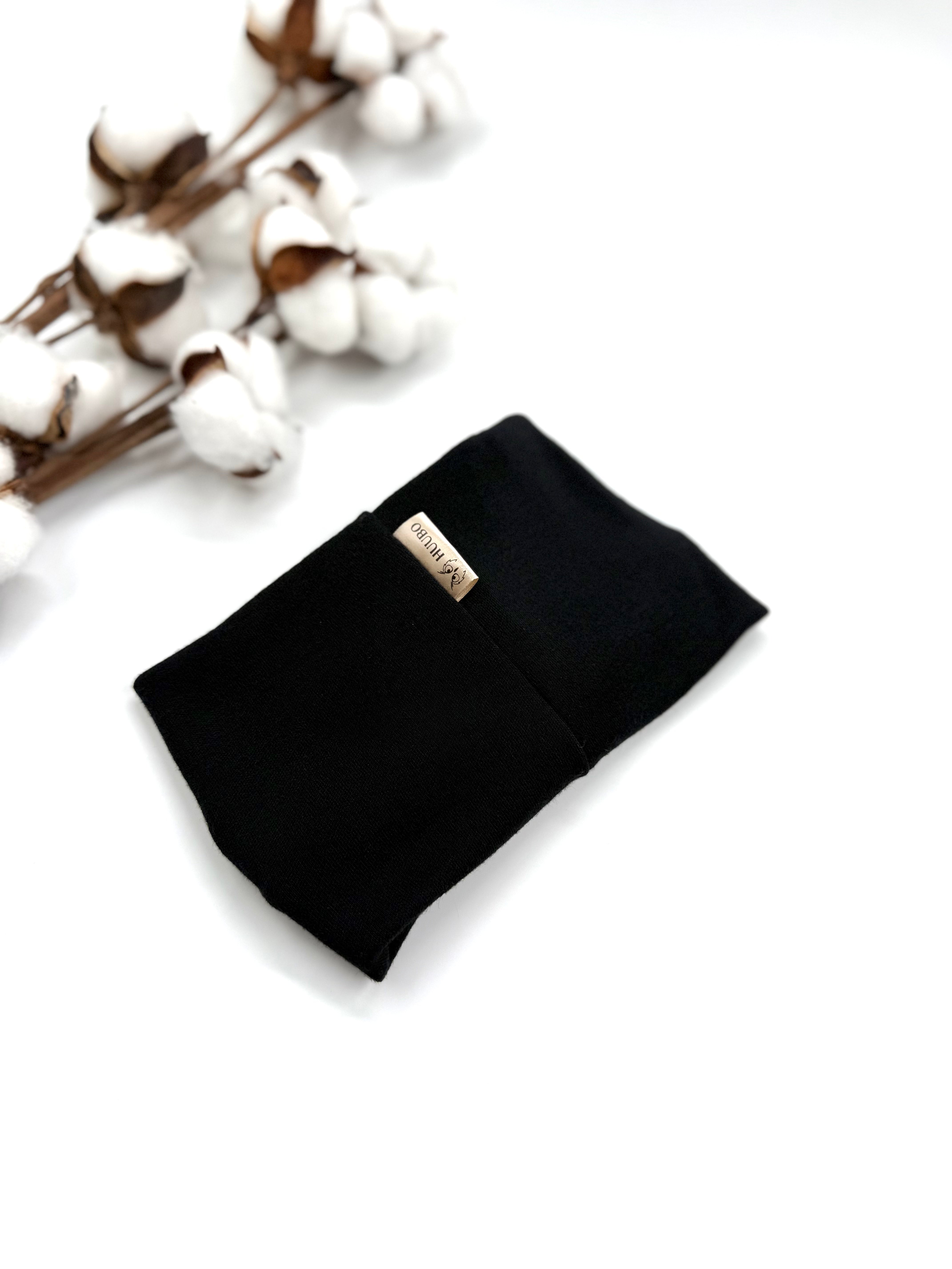 Merinovillapanta, kotimaista käsityötä, kuva takapuolelta.