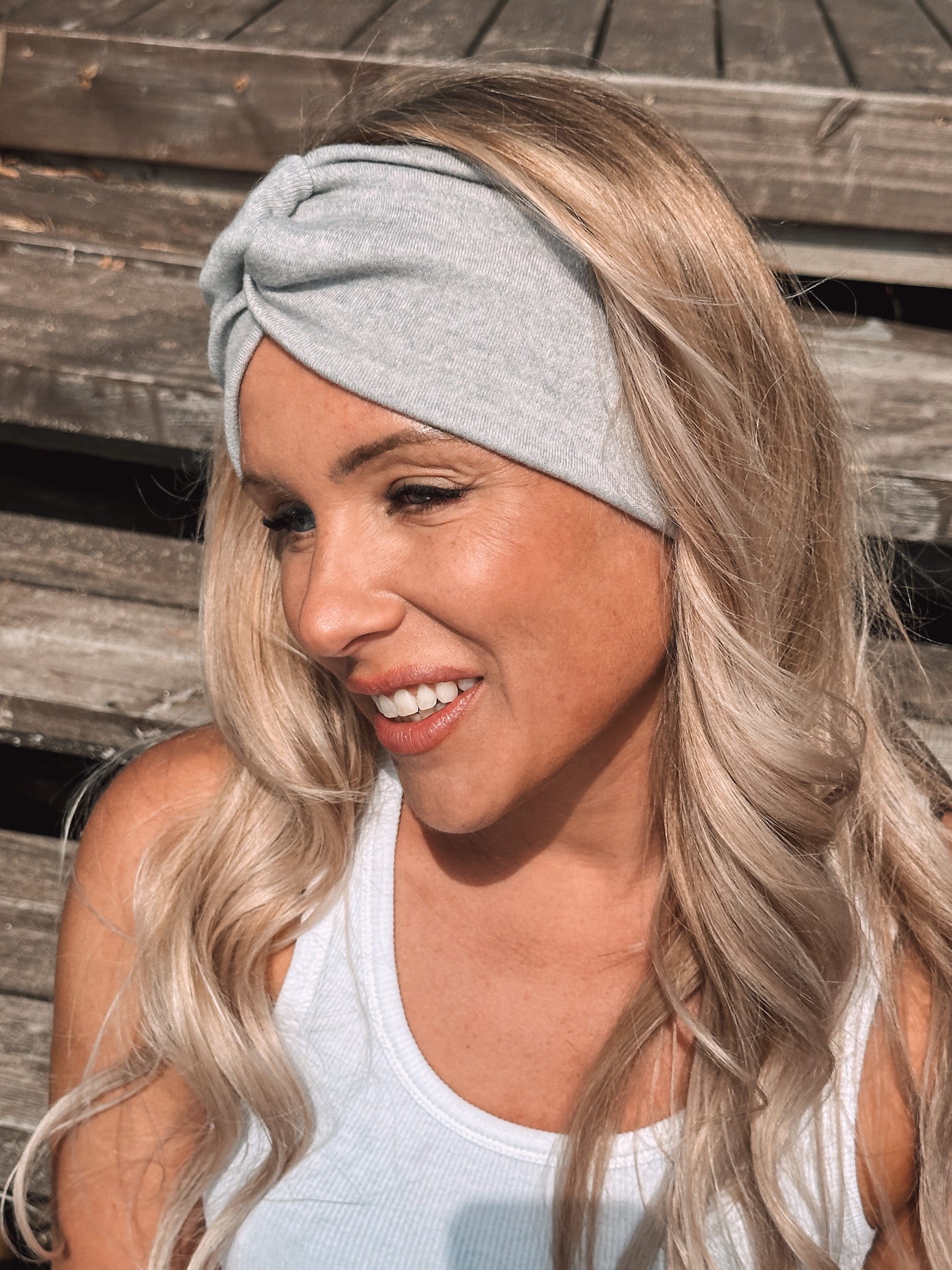 Merinovillapanta, solmu, vaaleanharmaa.