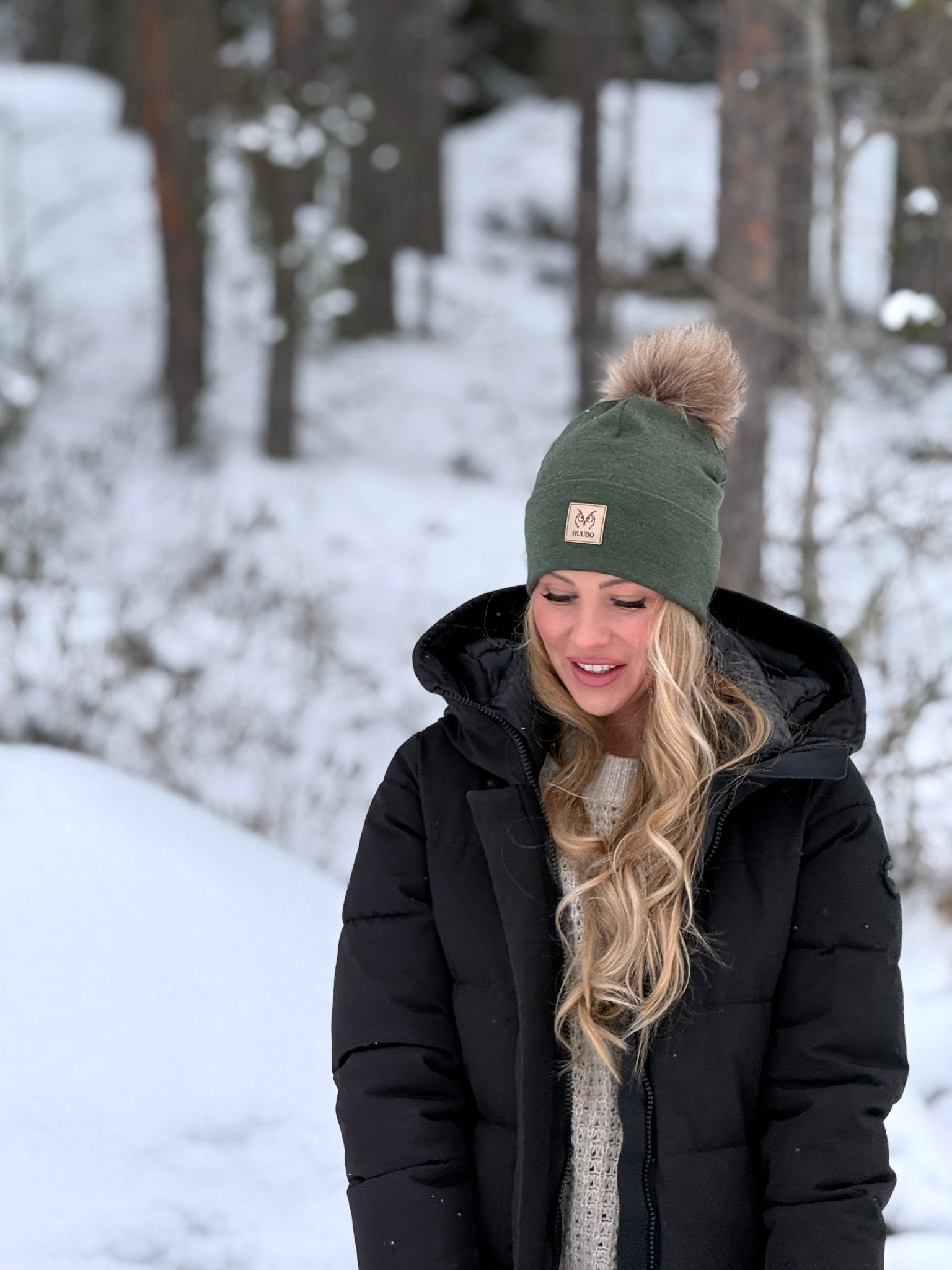 Merinovillapipo HALLA - Pehmeä ja lämmin - Huubo - merinovillapipo