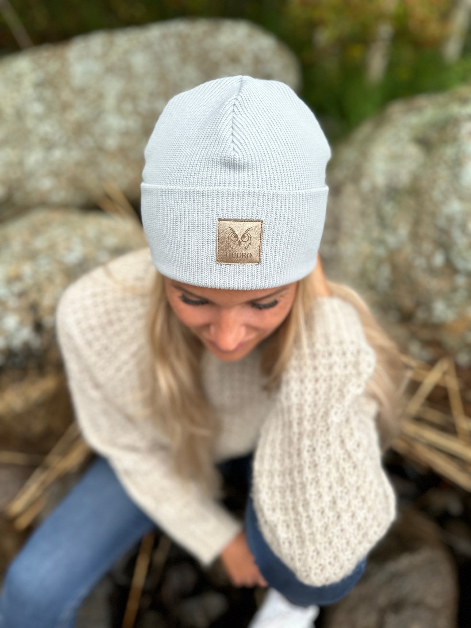 Pipo NAAVA, puuvillaneulosta - Huubo -