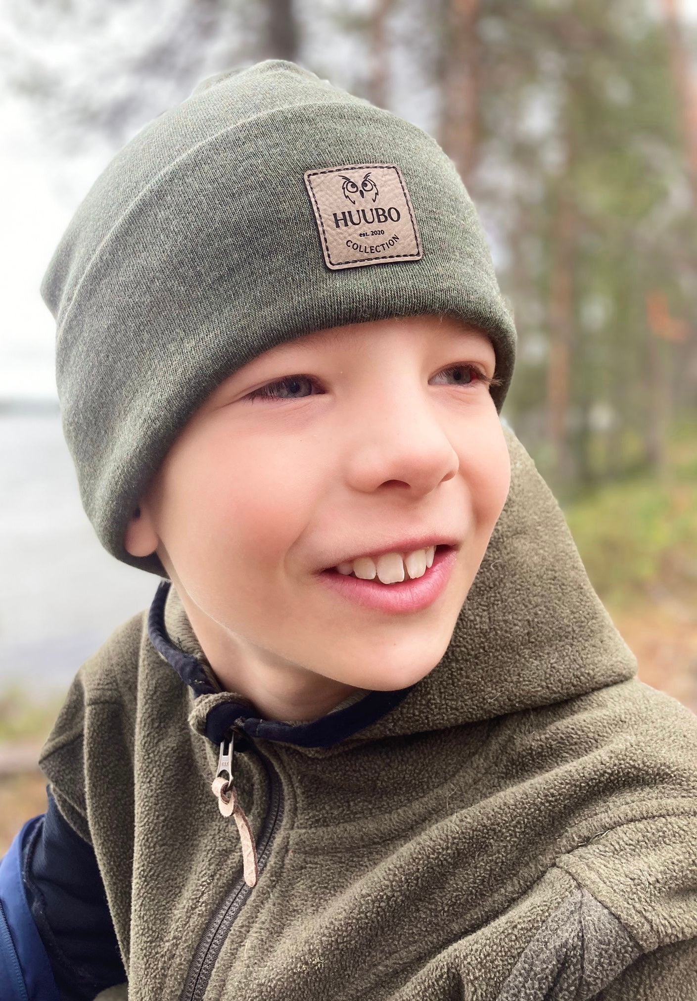 Lasten merinovillapipo HALLA - Huubo -