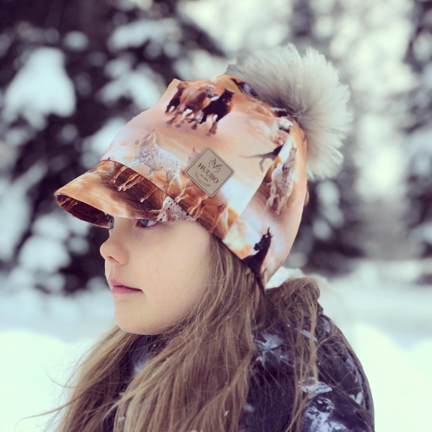 Lippapipo SISU, tupsulippapipo lapsille - Huubo - Lippapipo tupsulla