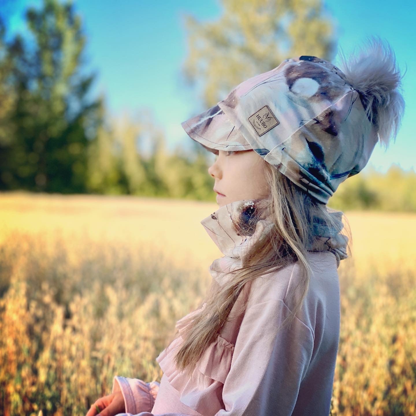 Lippapipo SISU, tupsulippapipo lapsille - Huubo - Lippapipo tupsulla