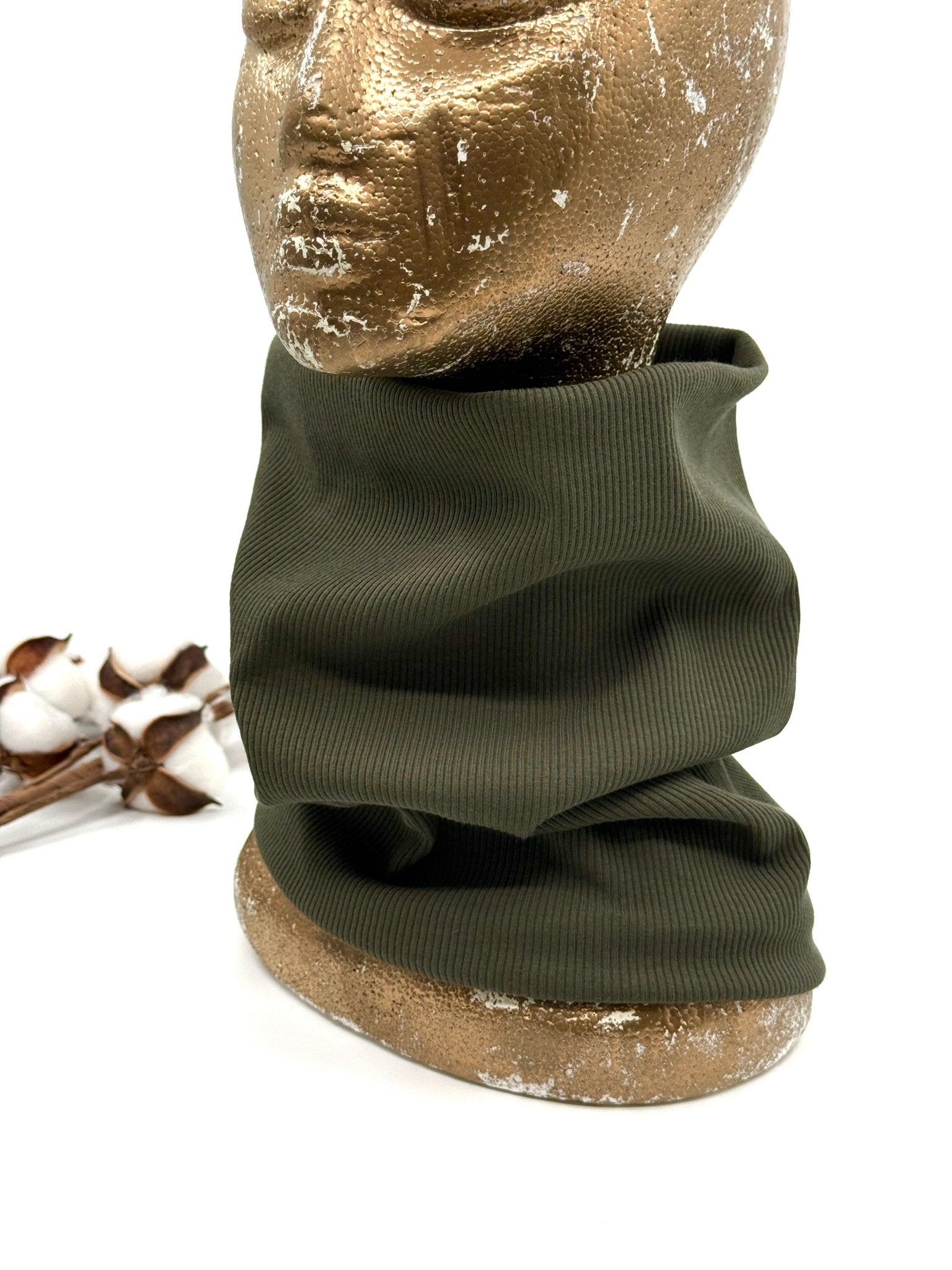 Tuubihuivi AAPA, puuvillaribbiä - Huubo - 