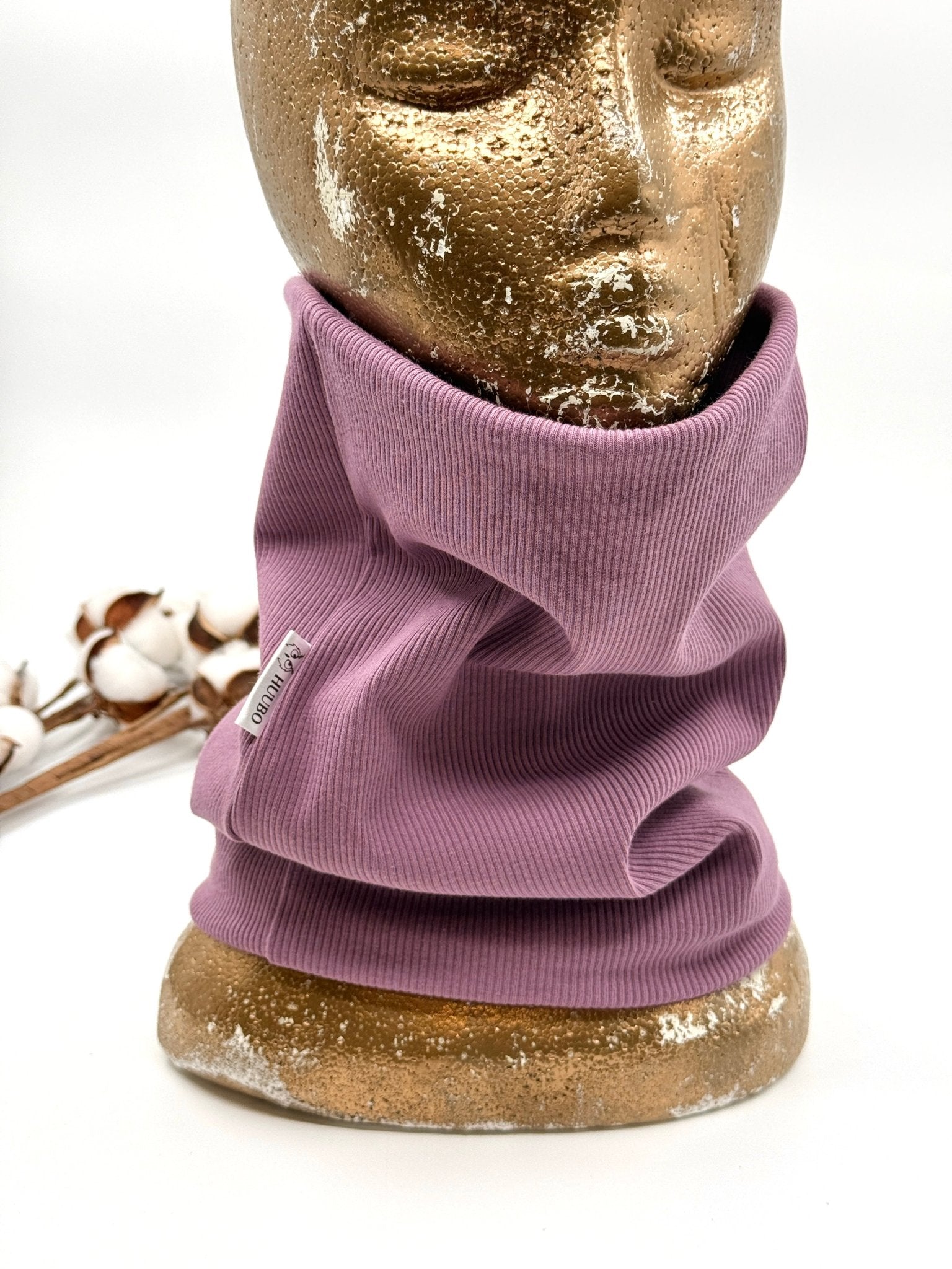 Tuubihuivi AAPA, puuvillaribbiä - Huubo - 